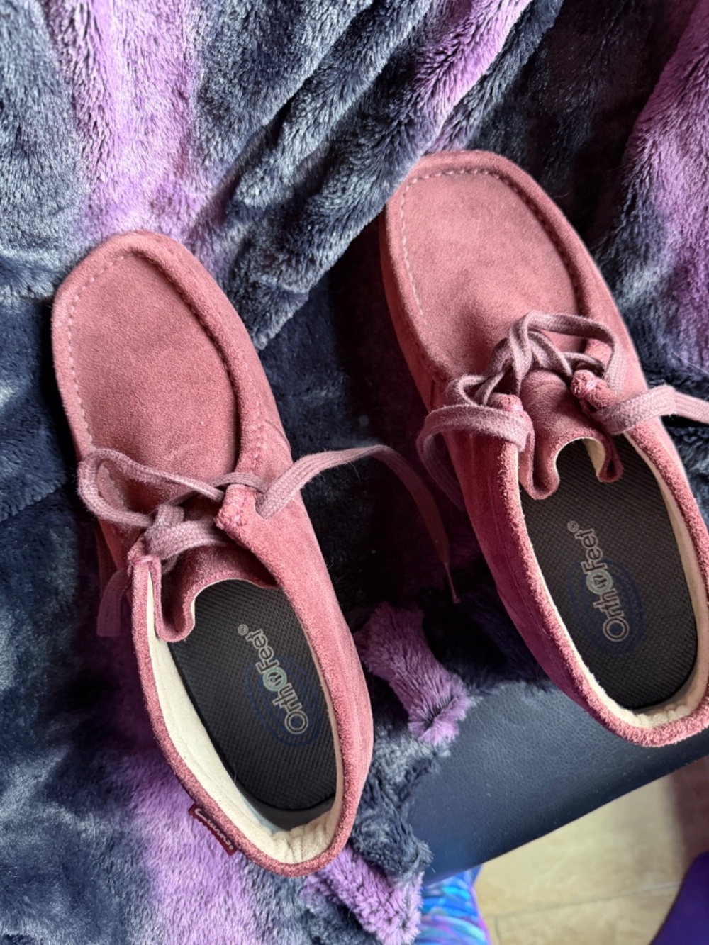 Clarks Originals Wallabee Boots Mauve Brown Suede Men’s size 8.5 M Made in India
